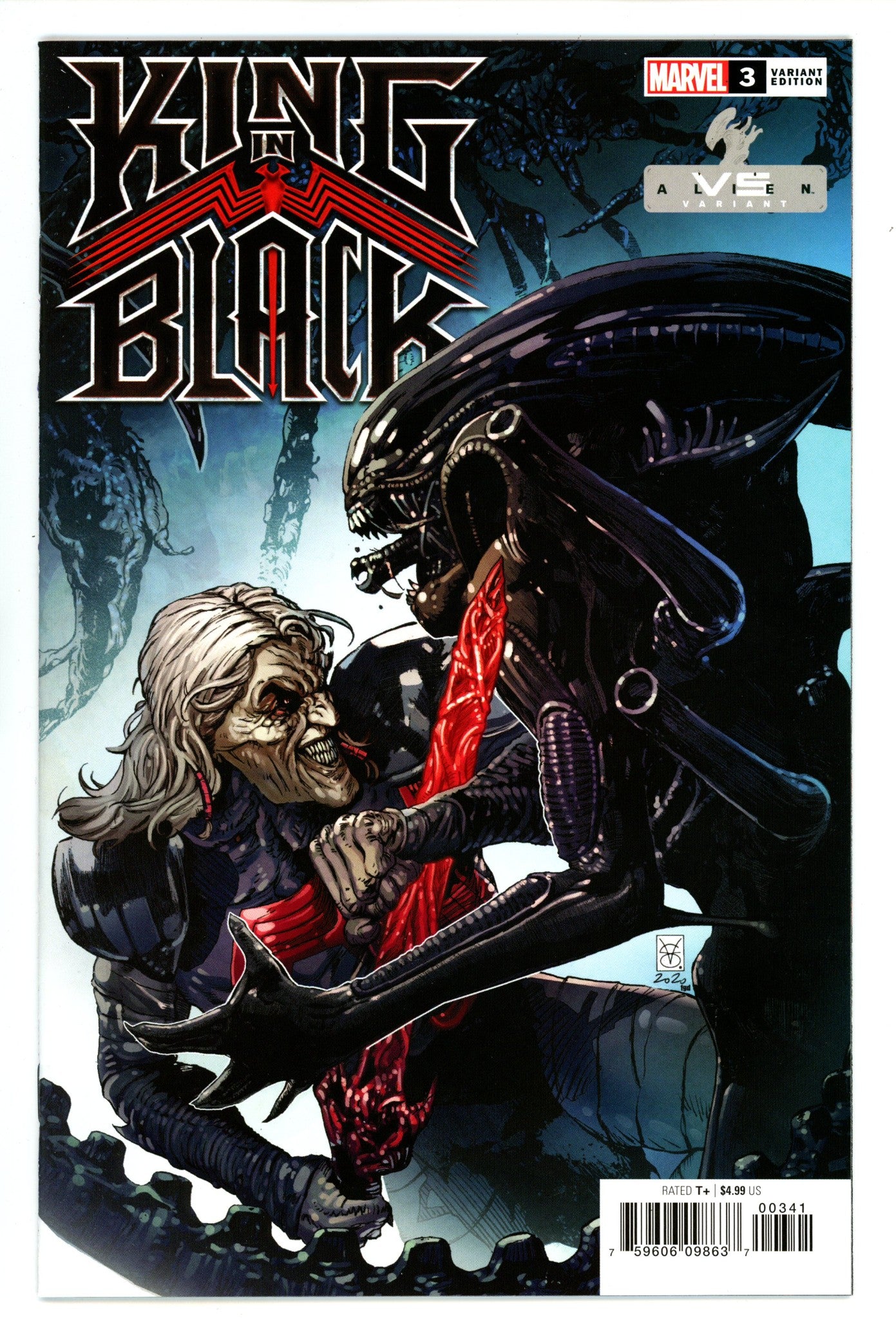 King in Black 3 High Grade (2021) Giangiordano Variant 