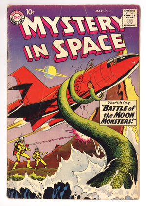Mystery in Space Vol 1 51 VG- (3.5) (1959)