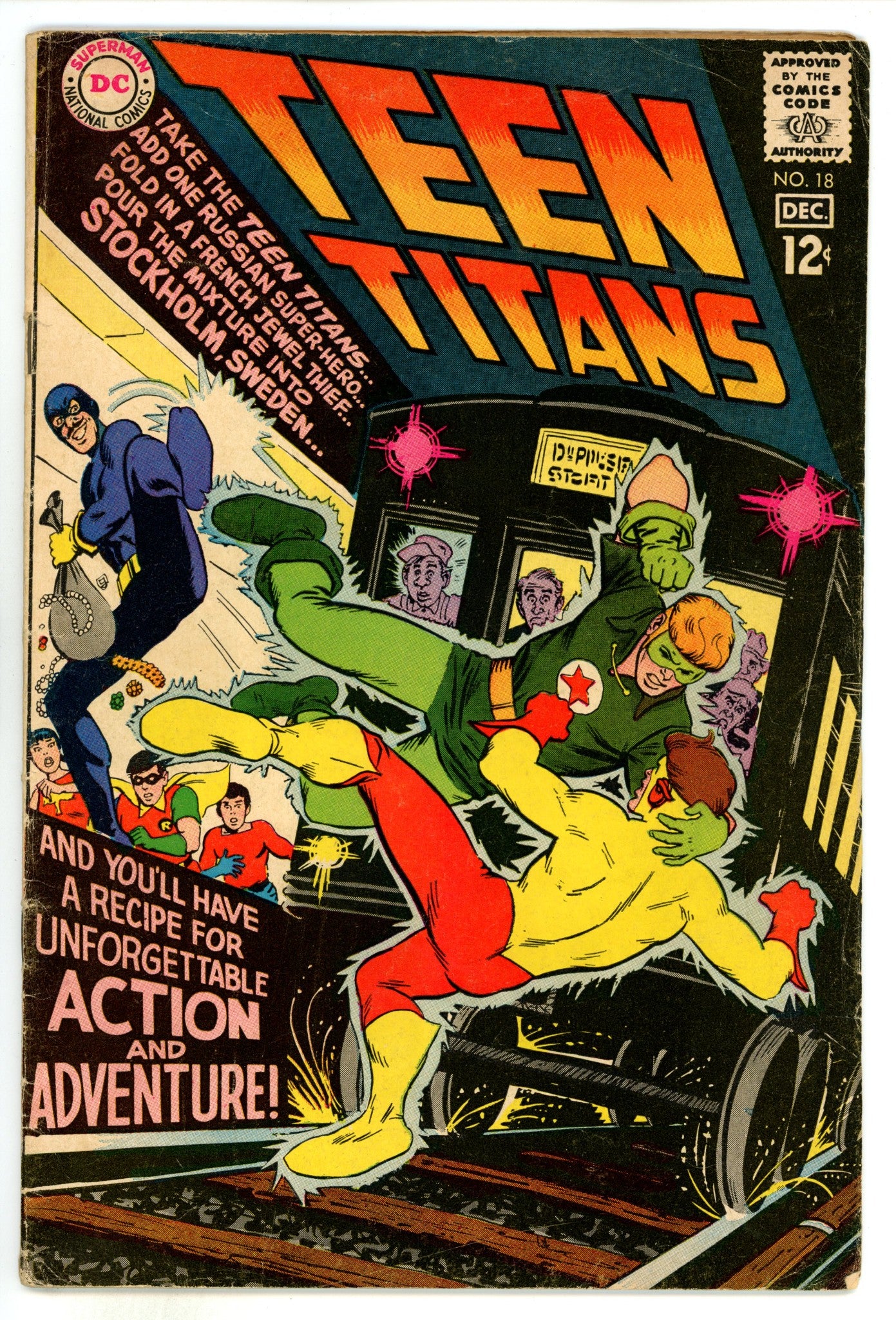 Teen Titans Vol 1 18 GD/VG (3.0) (1968) 