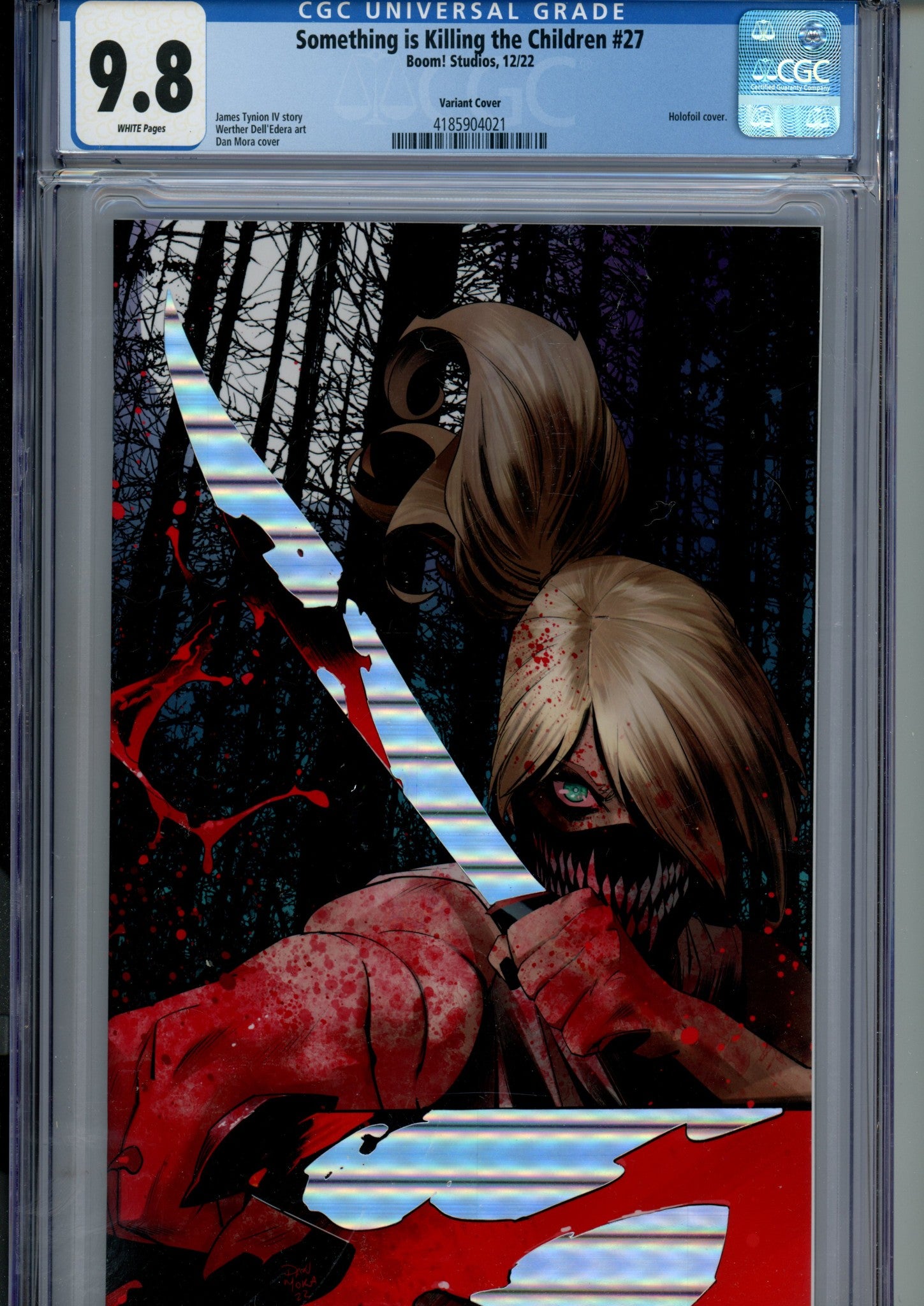 Something Is Killing the Children 27 CGC 9.8 (NM/M) (2022) Foil Variant 