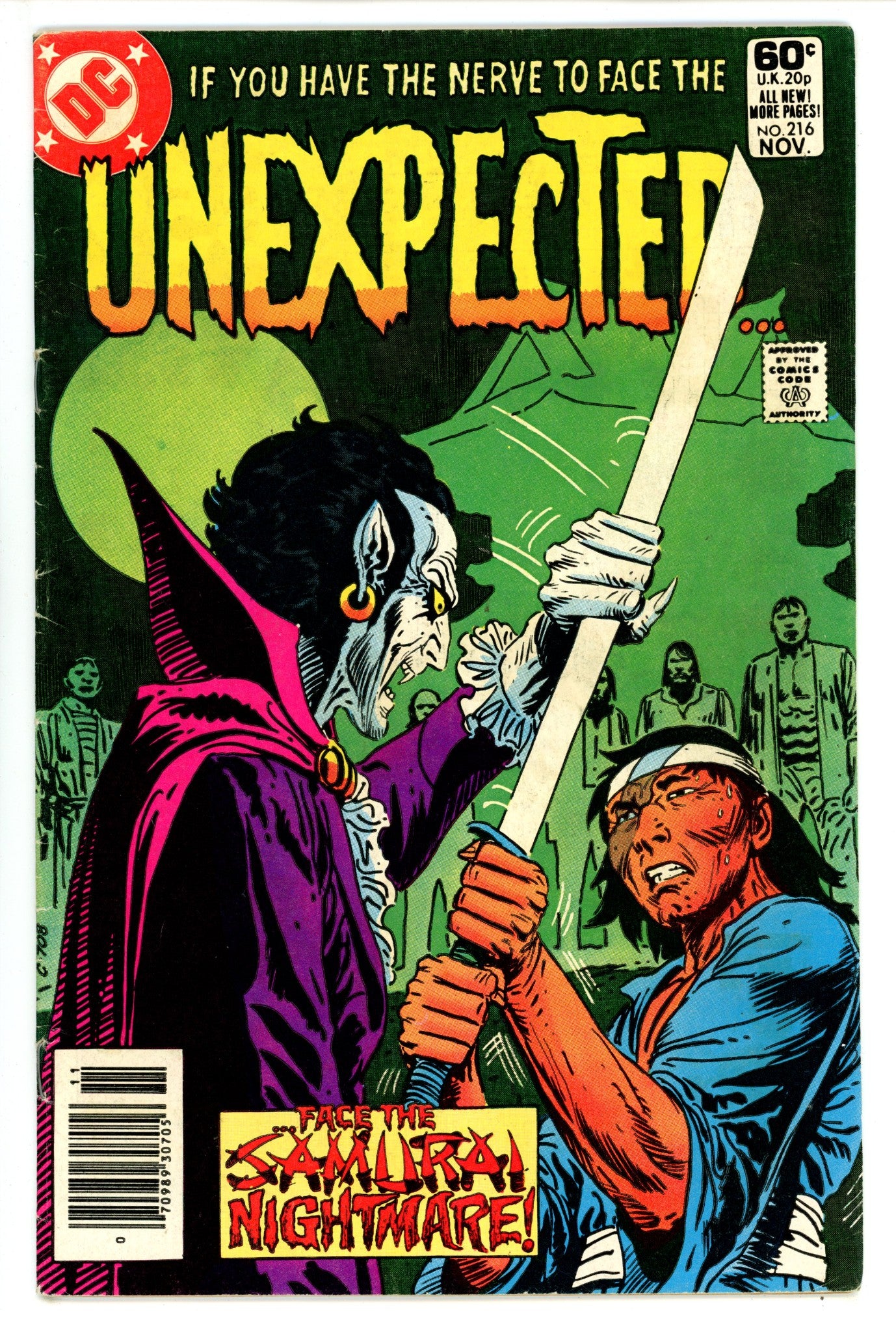 The Unexpected Vol 1 216 Newsstand VG (1981)