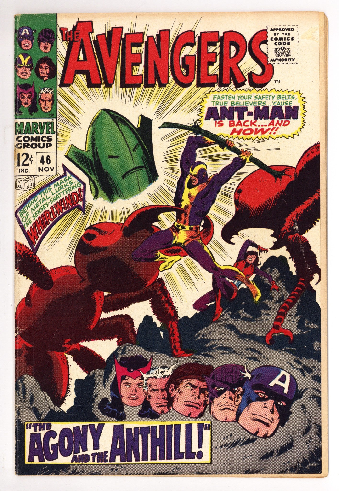 The Avengers Vol 1 46 VG- (3.5) (1967) 
