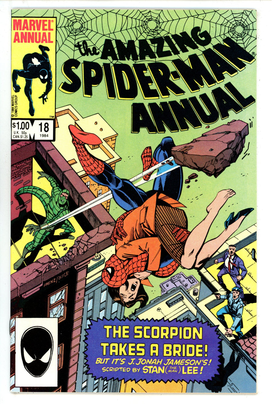 The Amazing Spider-Man Annual Vol 1 18 NM- (9.2) (1984) 