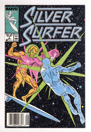 Silver Surfer Vol 3 3 Mid Grade (1987) Newsstand