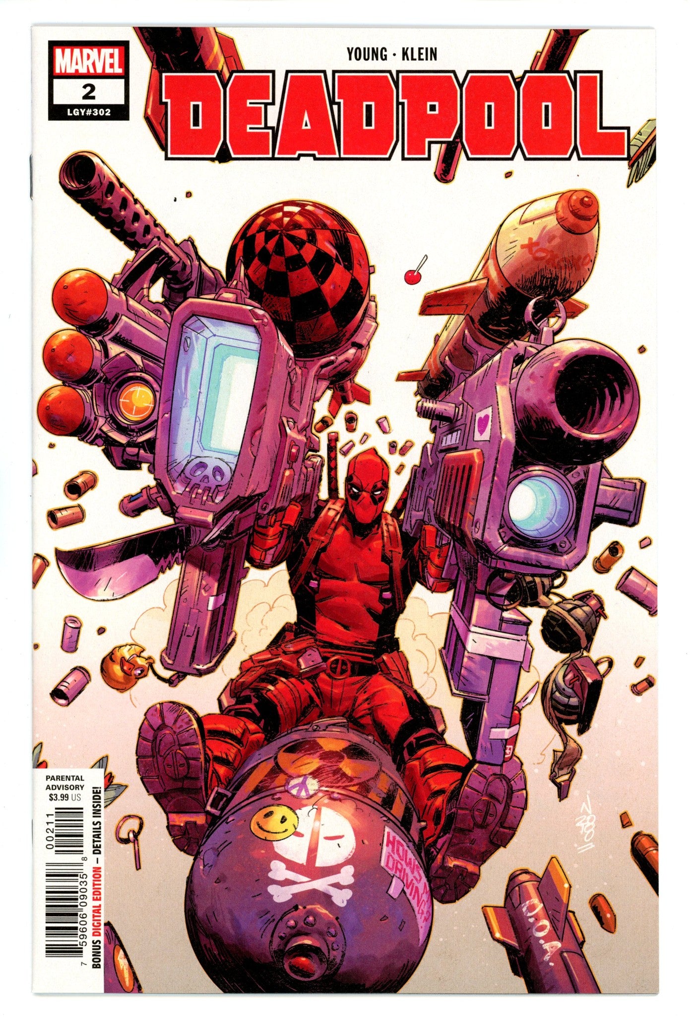Deadpool Vol 6 2 (302) High Grade (2018) 