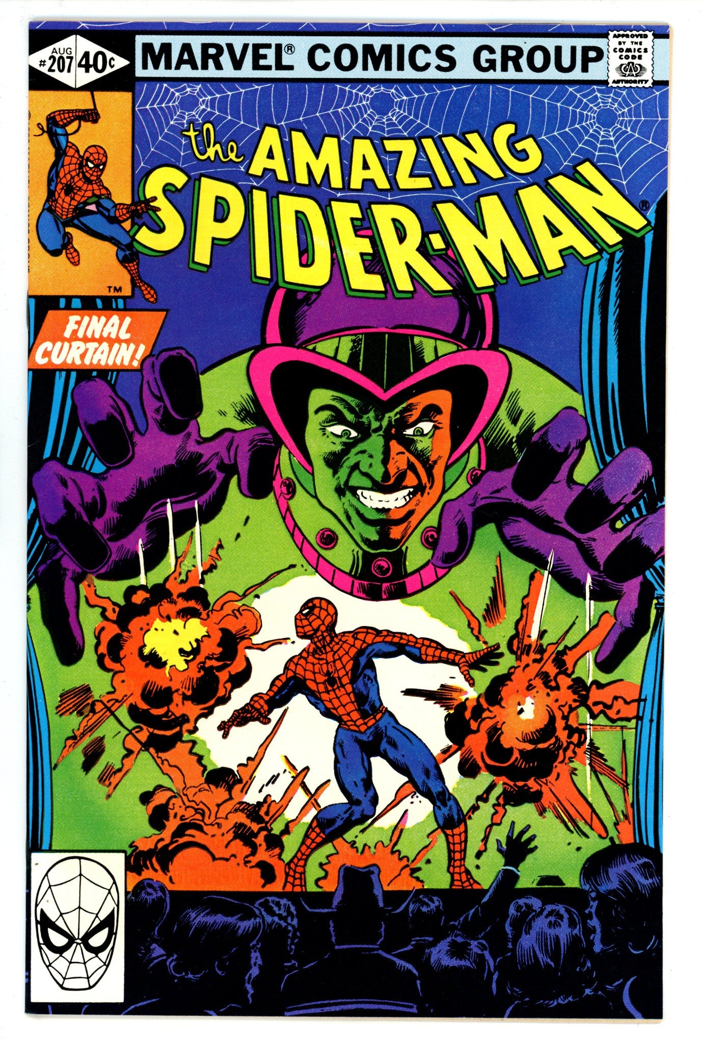 The Amazing Spider-Man Vol 1 207 VF (8.0) (1980) 
