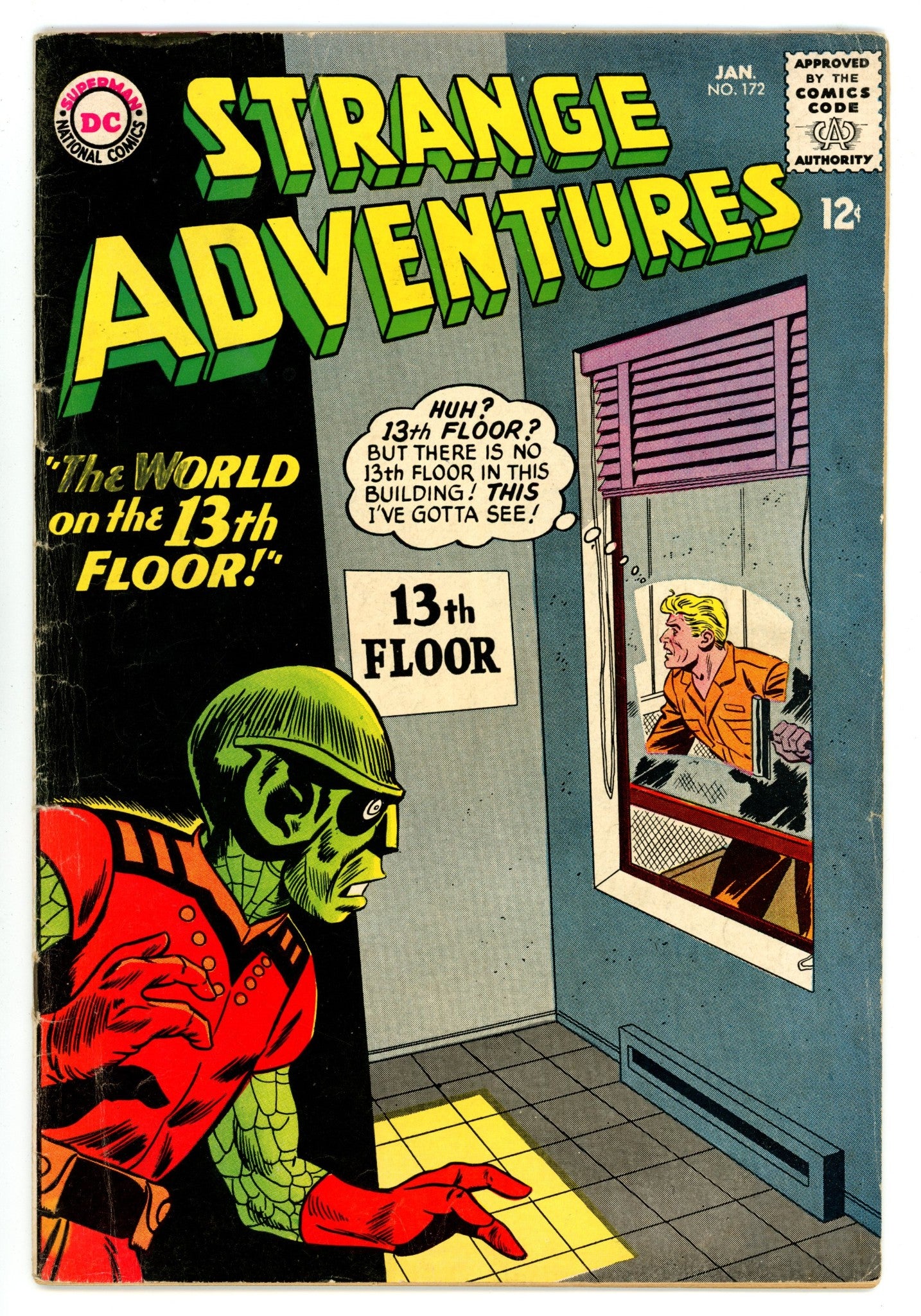 Strange Adventures Vol 1 172  VG/FN (5.0)   (1965)        