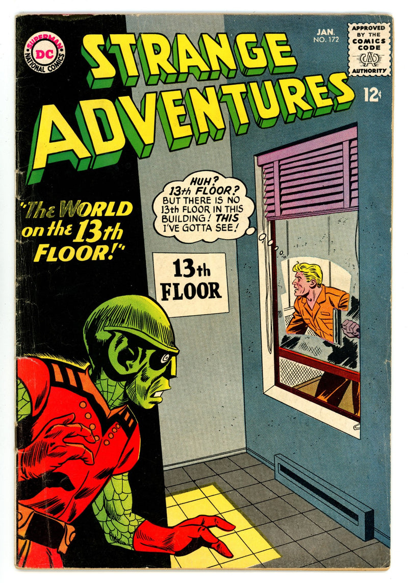 Strange Adventures Vol 1 172  VG/FN (5.0)   (1965)        