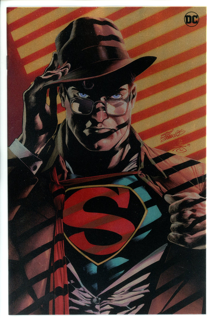 Action Comics Vol 3 1067 Barrows Foil 1067 Cvr D Eddy Barrows Foil Var (2024)