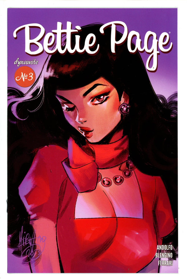 Bettie Page Vol 4 3 High Grade (2023) Andolfo Variant