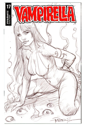 Vampirella Vol 6 17 High Grade (2021) Parrillo Sketch Incentive Variant
