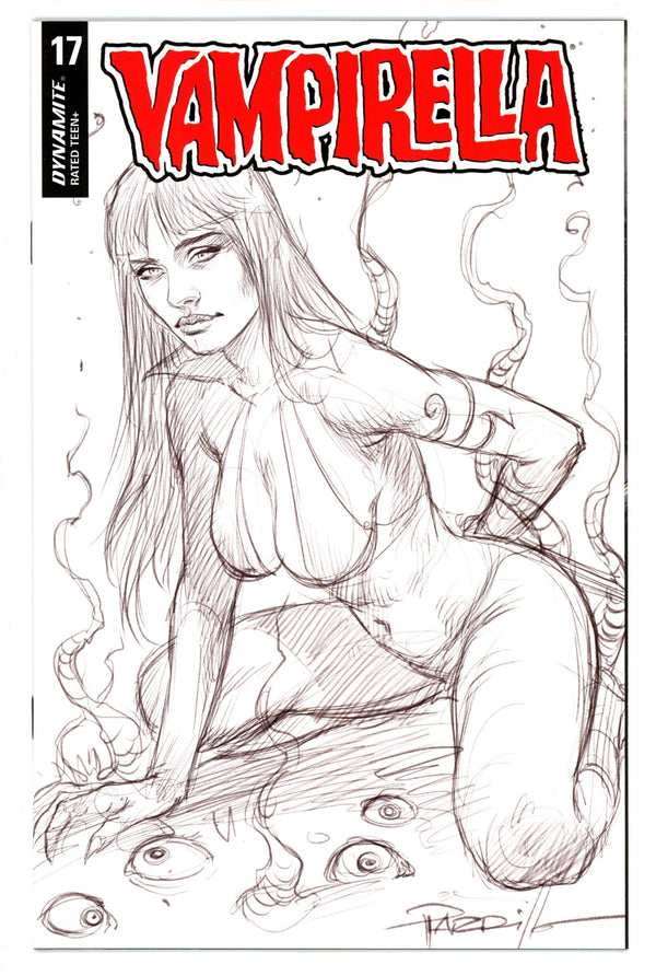 Vampirella Vol 6 17 High Grade (2021) Parrillo Sketch Incentive Variant