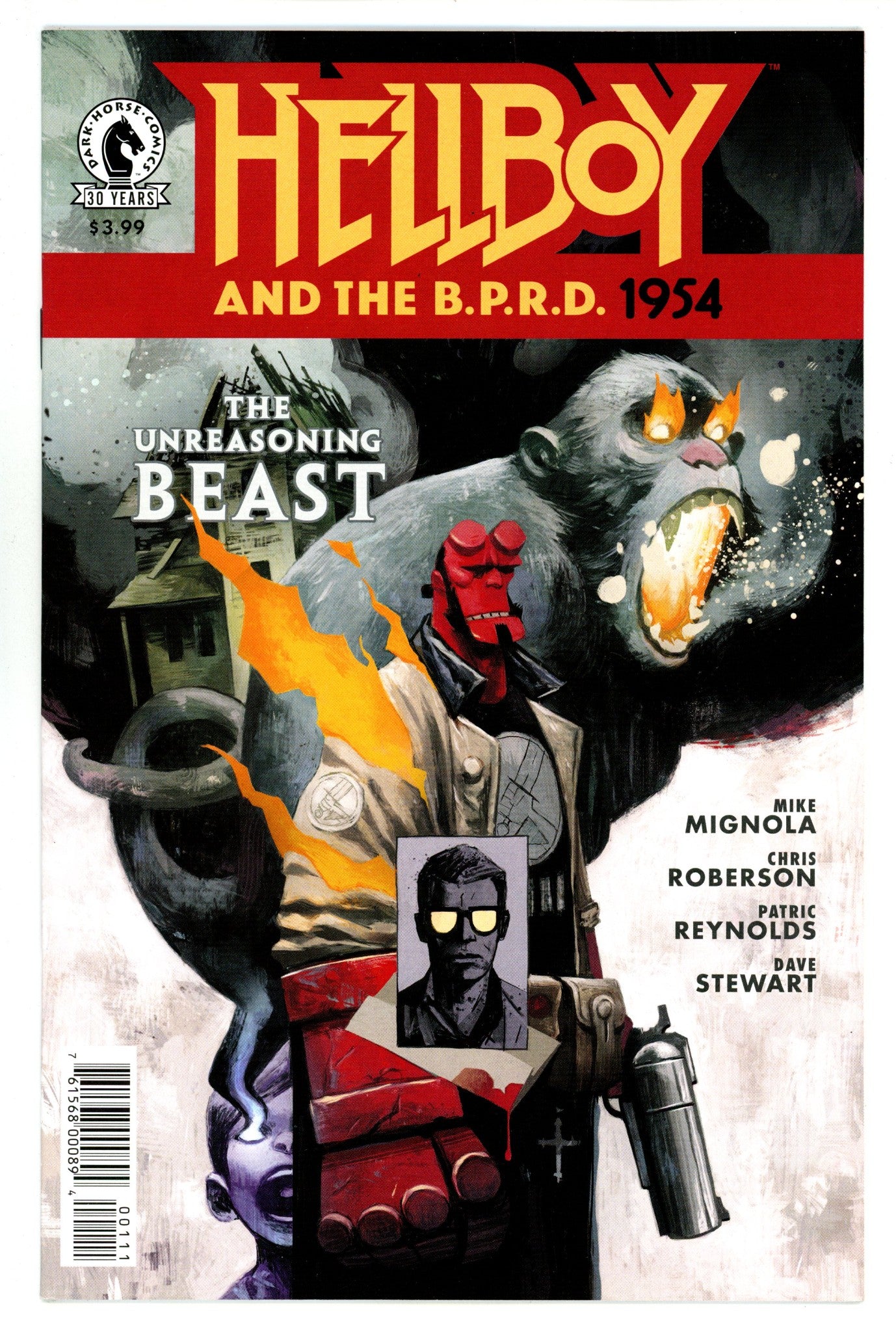 Hellboy and the B.P.R.D.: 1954 - The Unreasoning Beast   1  High Grade   (2016)        