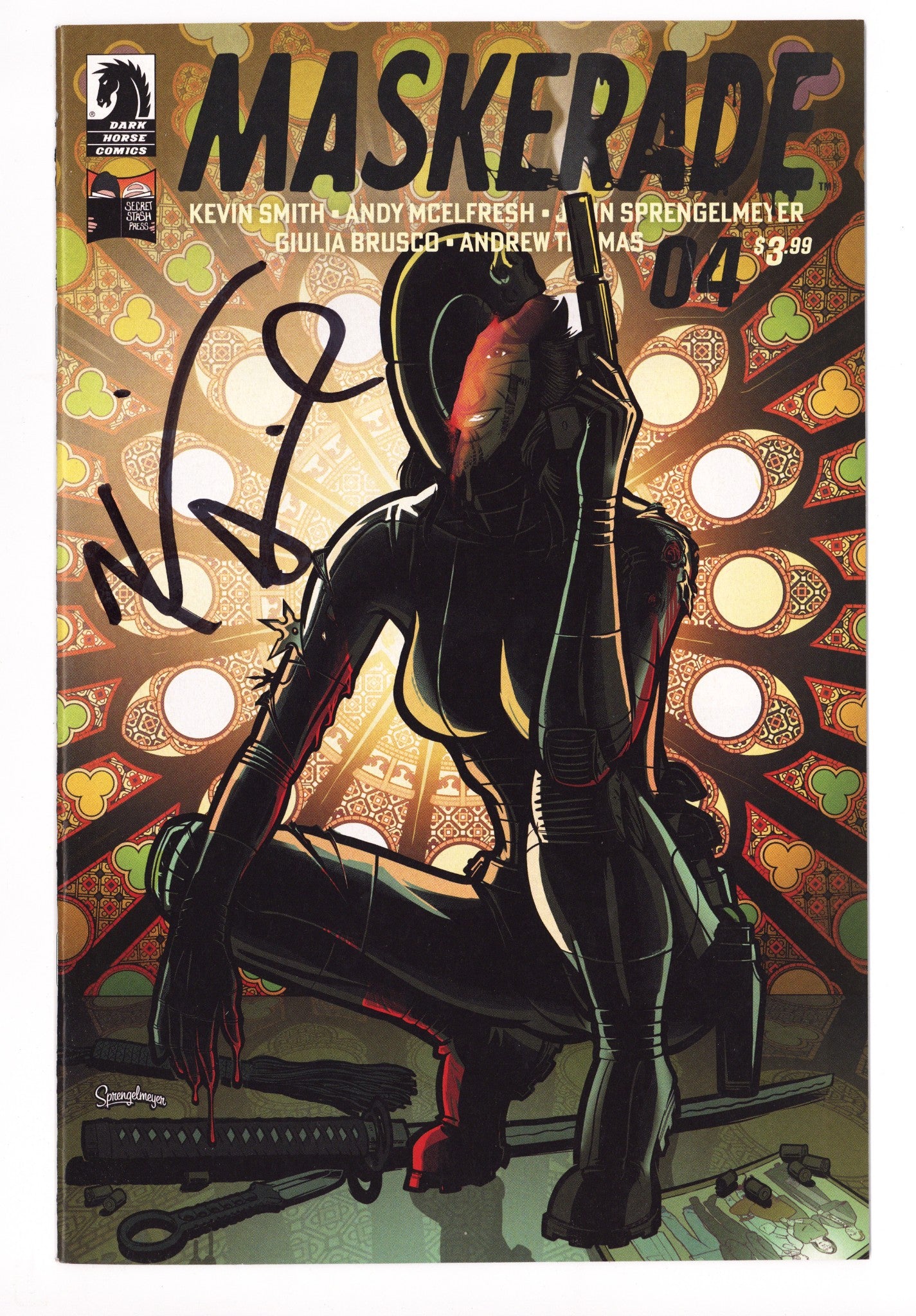 Maskerade 4 High Grade (2023) Signed x1 Cover Kevin Smith 