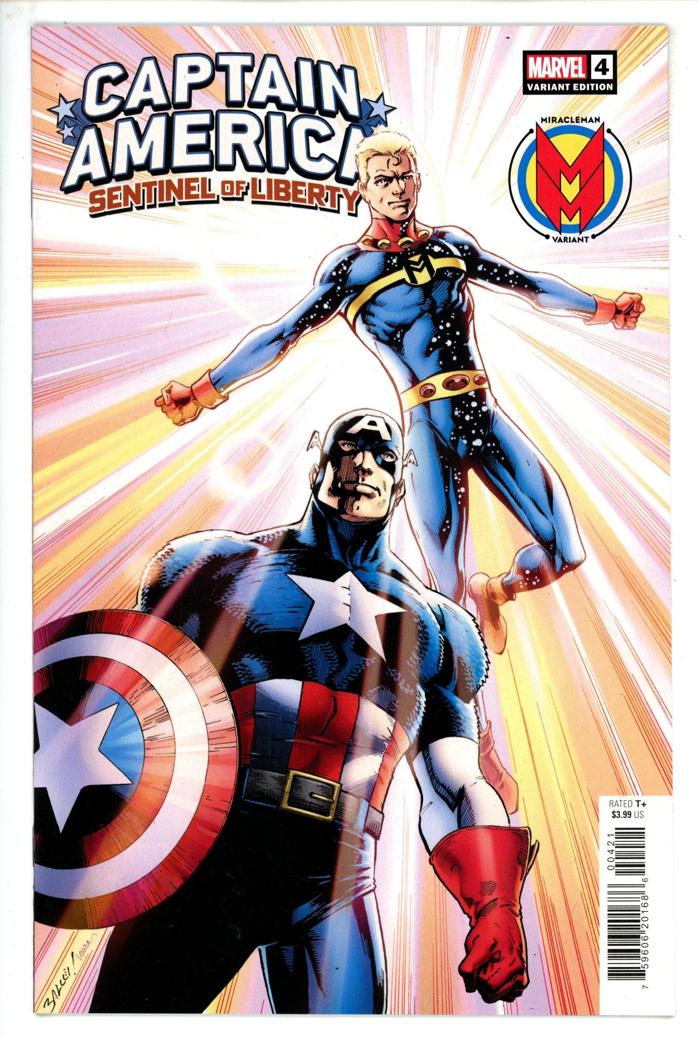 Captain America: Sentinel of Liberty Vol 2 4 High Grade (2022) Bagley Variant 