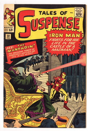 Tales of Suspense Vol 1 50  FN/VF (7.0)   (1964)
