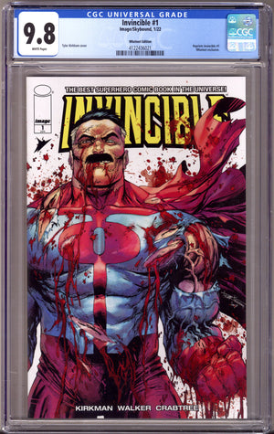 Invincible 1 CGC 9.8 (NM/M) (2021) Kirkham Exclusive Variant