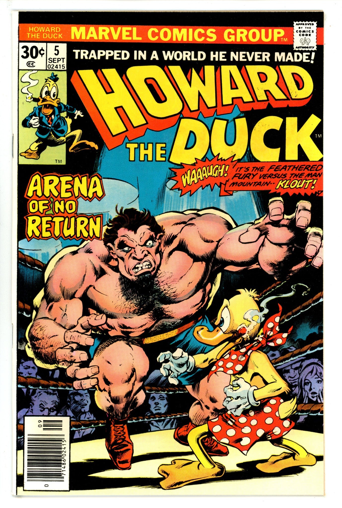 Howard the Duck Vol 1 5 VF/NM (1976)