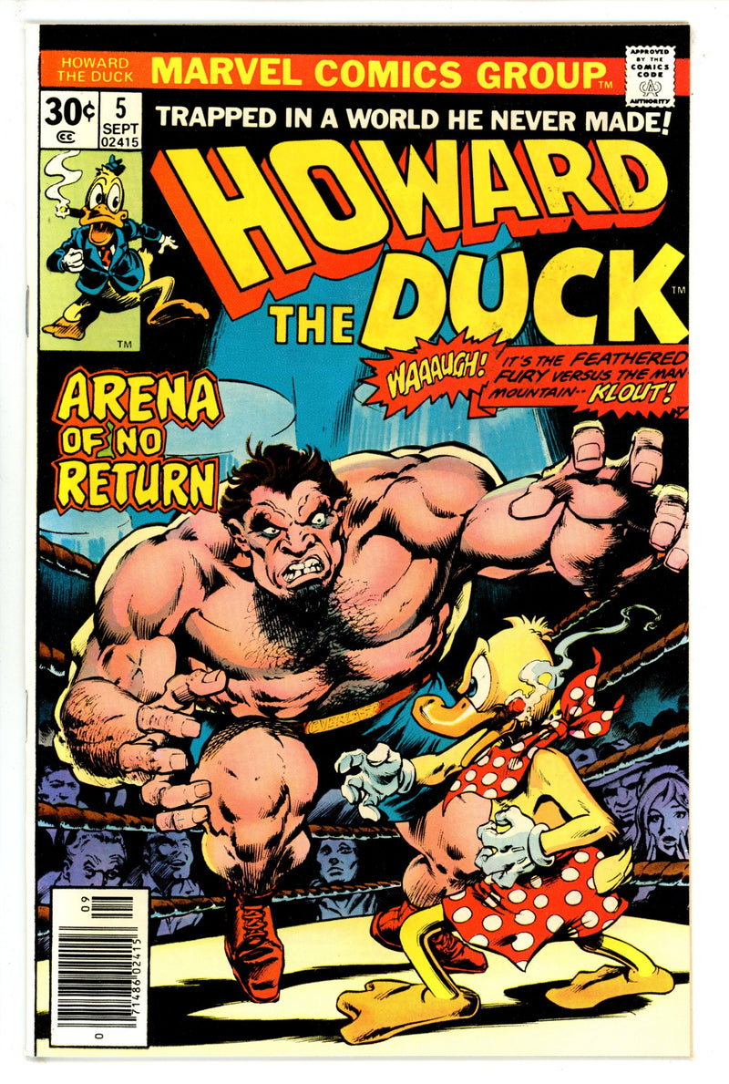 Howard the Duck Vol 1 5 VF/NM (1976)