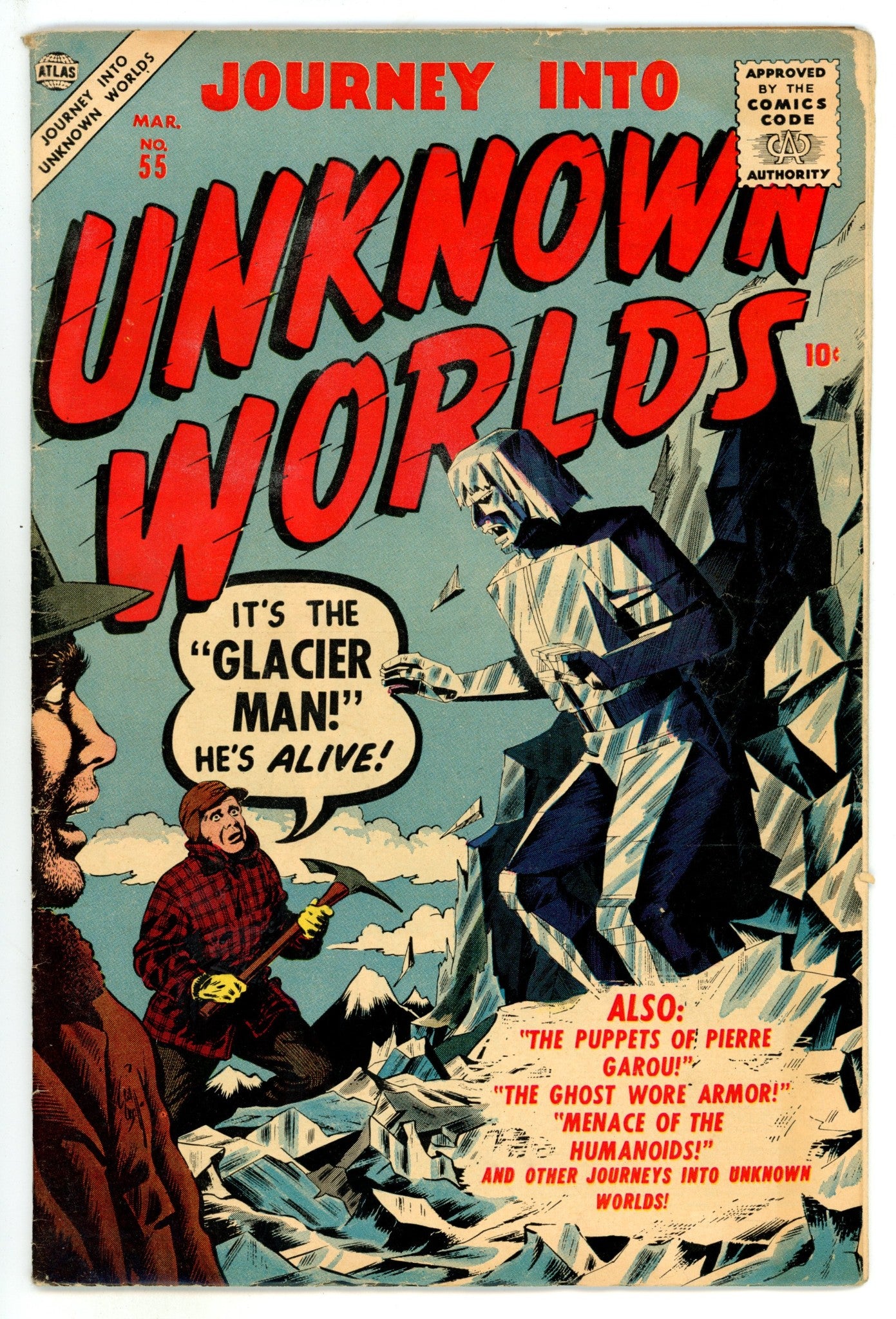 Journey into Unknown Worlds 55 VG (4.0) (1957) 