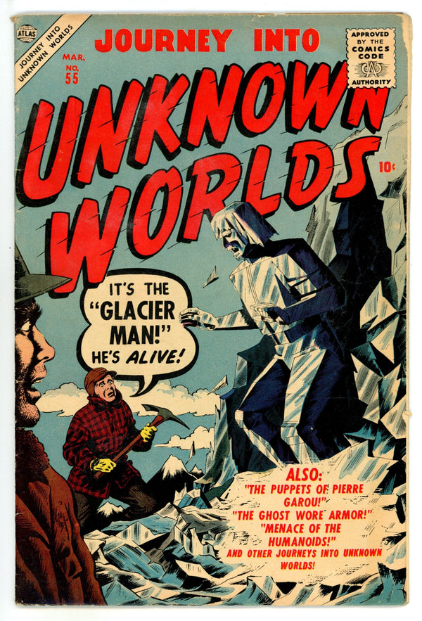 Journey into Unknown Worlds 55 VG (4.0) (1957)