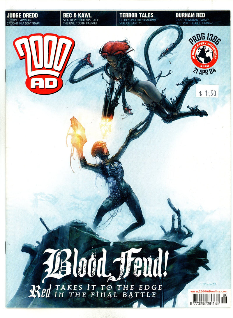 2000 AD 1386 Mid Grade (2004) 