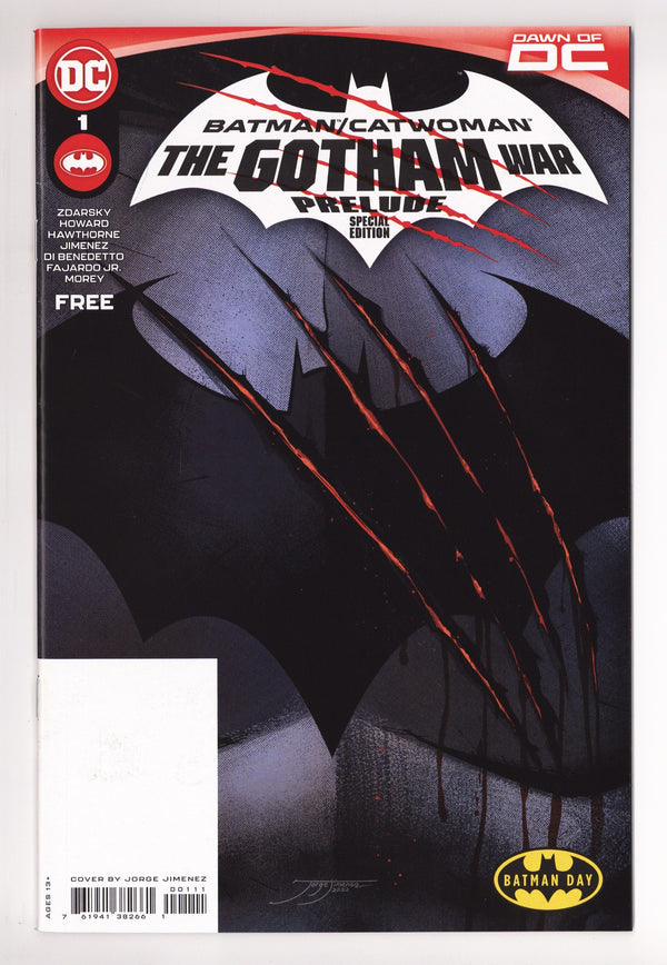 Batman / Catwoman: The Gotham War: Prelude 1 Batman Day Special Edition 1 High Grade (2023)