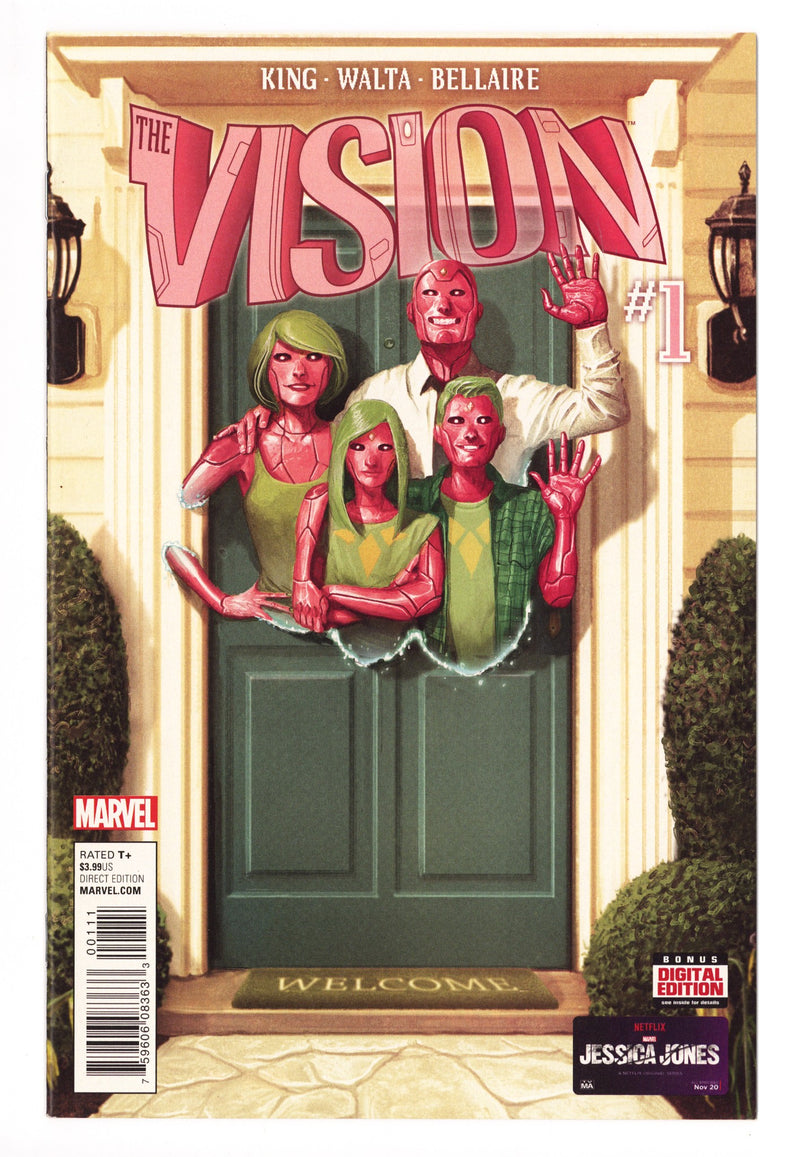 Vision Vol 3 1 VF (8.0) (2016) 