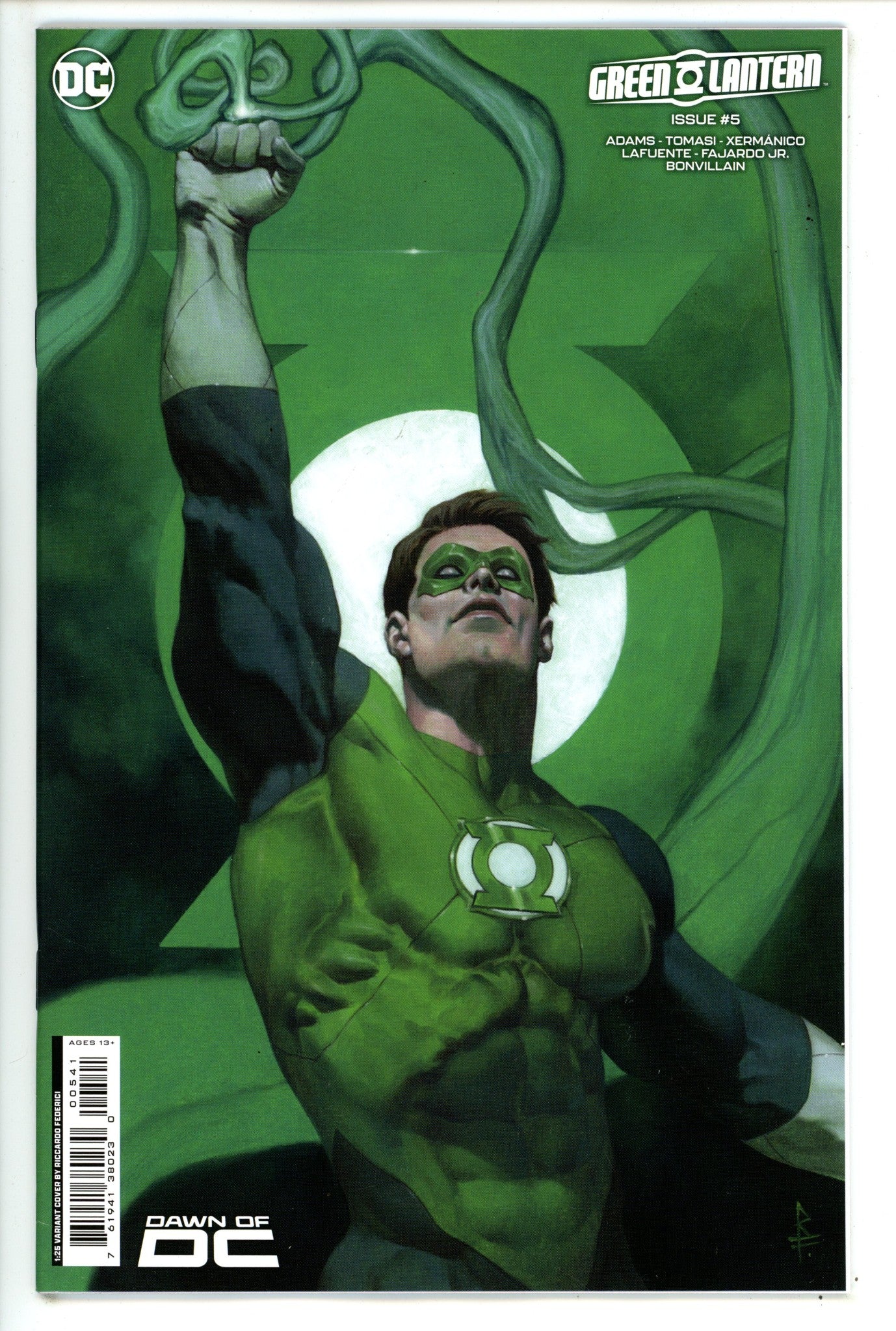 Green Lantern Vol 8 5 NM- (9.2) (2023) Federici Incentive Variant 