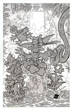 Darkwing Duck 3 Cangialosi B&W Virgin Incentive Variant (2025)