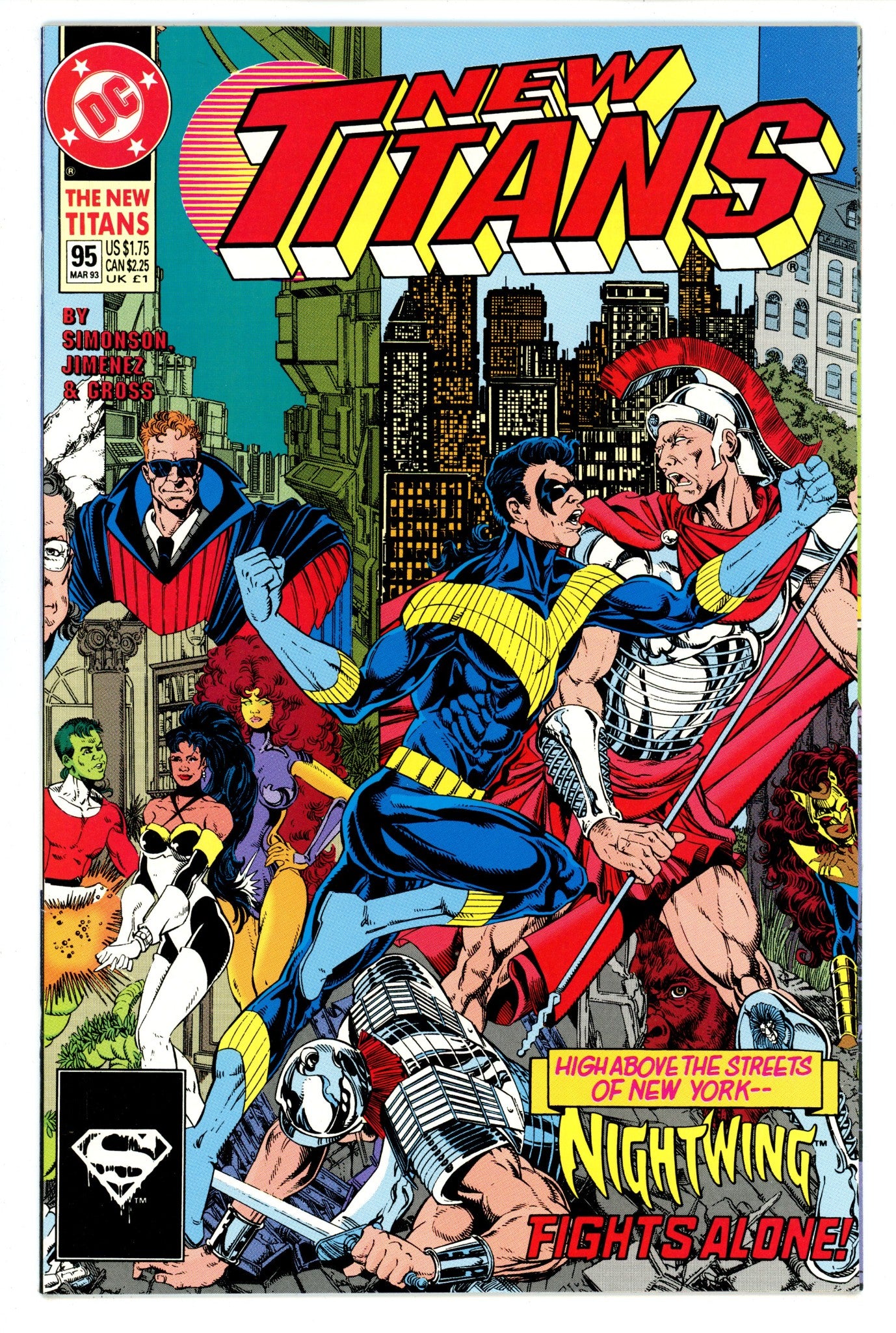 The New Titans 95 High Grade (1993) 