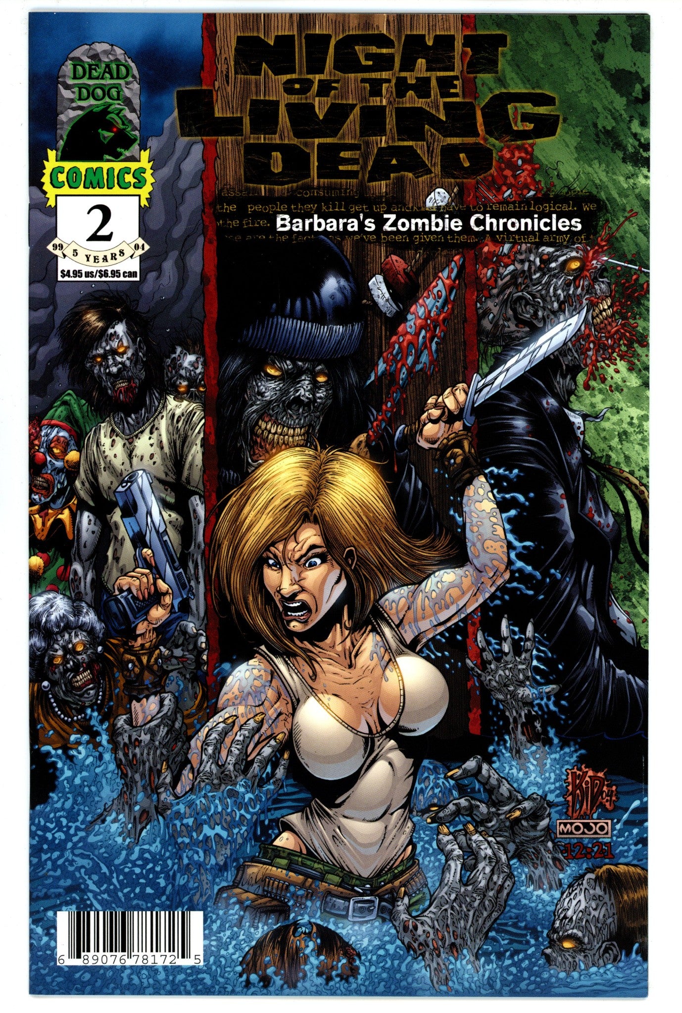 Night of the Living Dead: Barbara's Zombie Chronicles 2 VF/NM (9.0) (2004) 