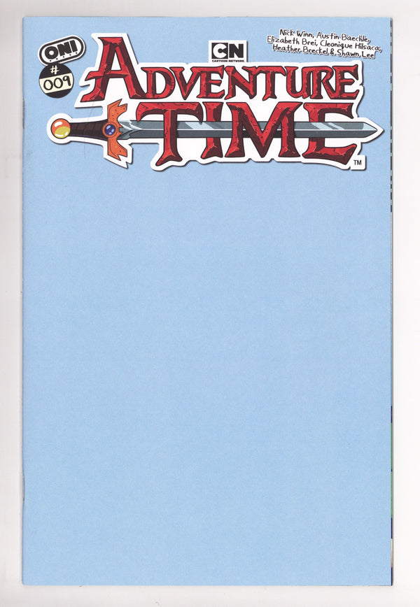 Adventure Time  9   Blank Variant   (2026)