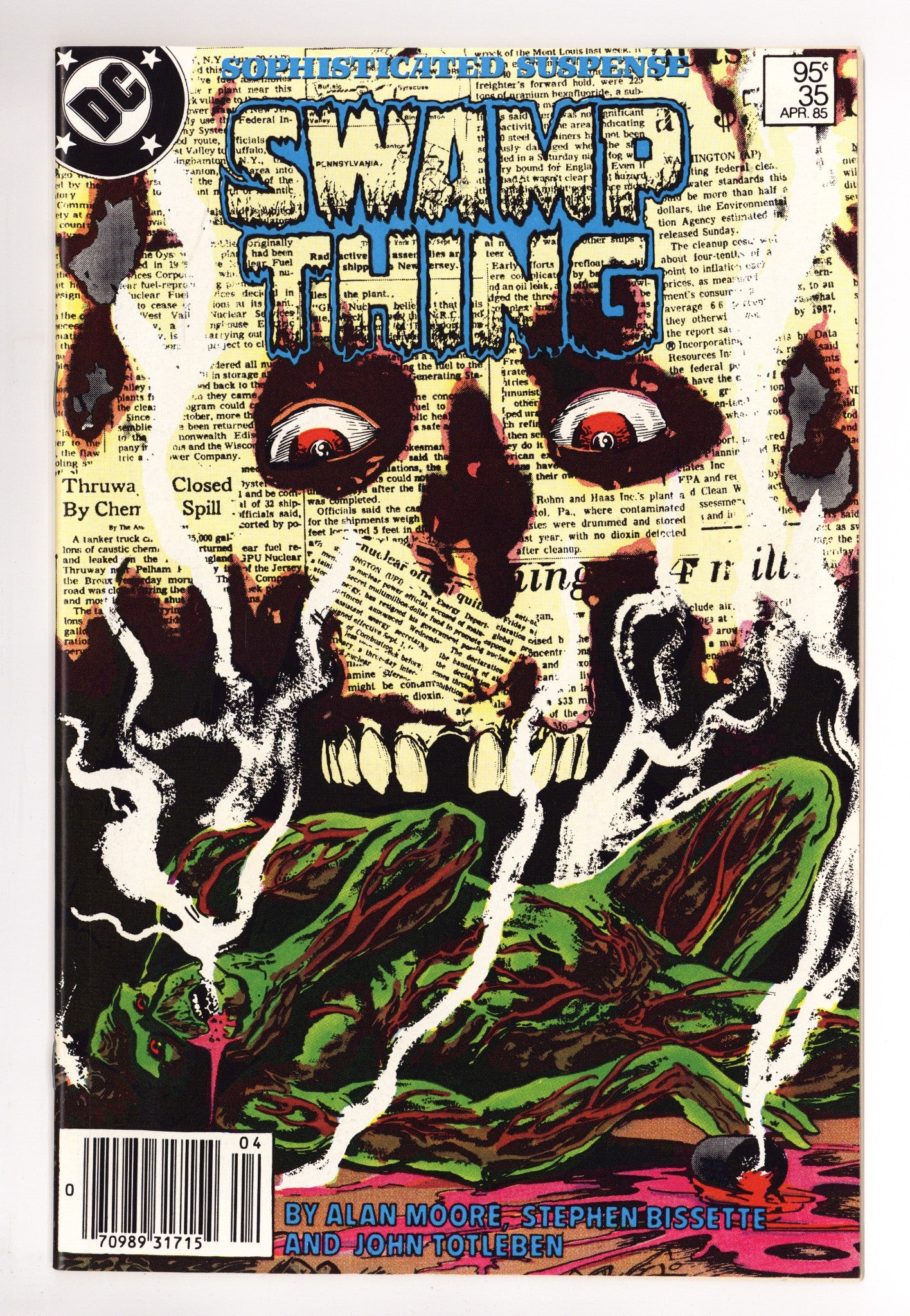 The Saga of Swamp Thing Vol 2 35 VF/NM (9.0) (1985) Canadian Price Variant 