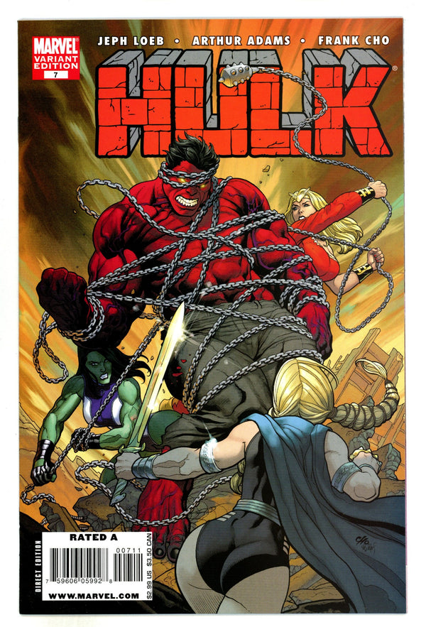 Hulk Vol 1 7 High Grade (2008) Cho Variant