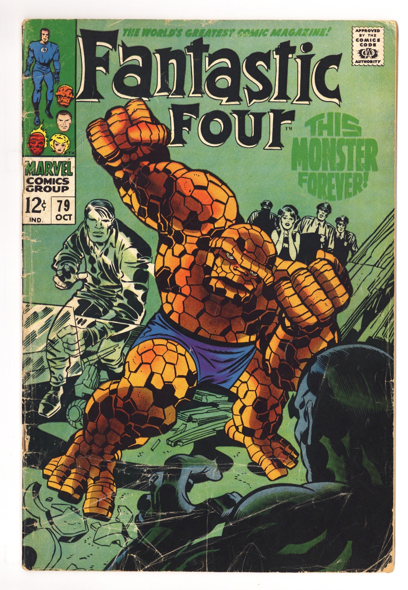 Fantastic Four Vol 1 79 GD+ (2.5) (1968) 