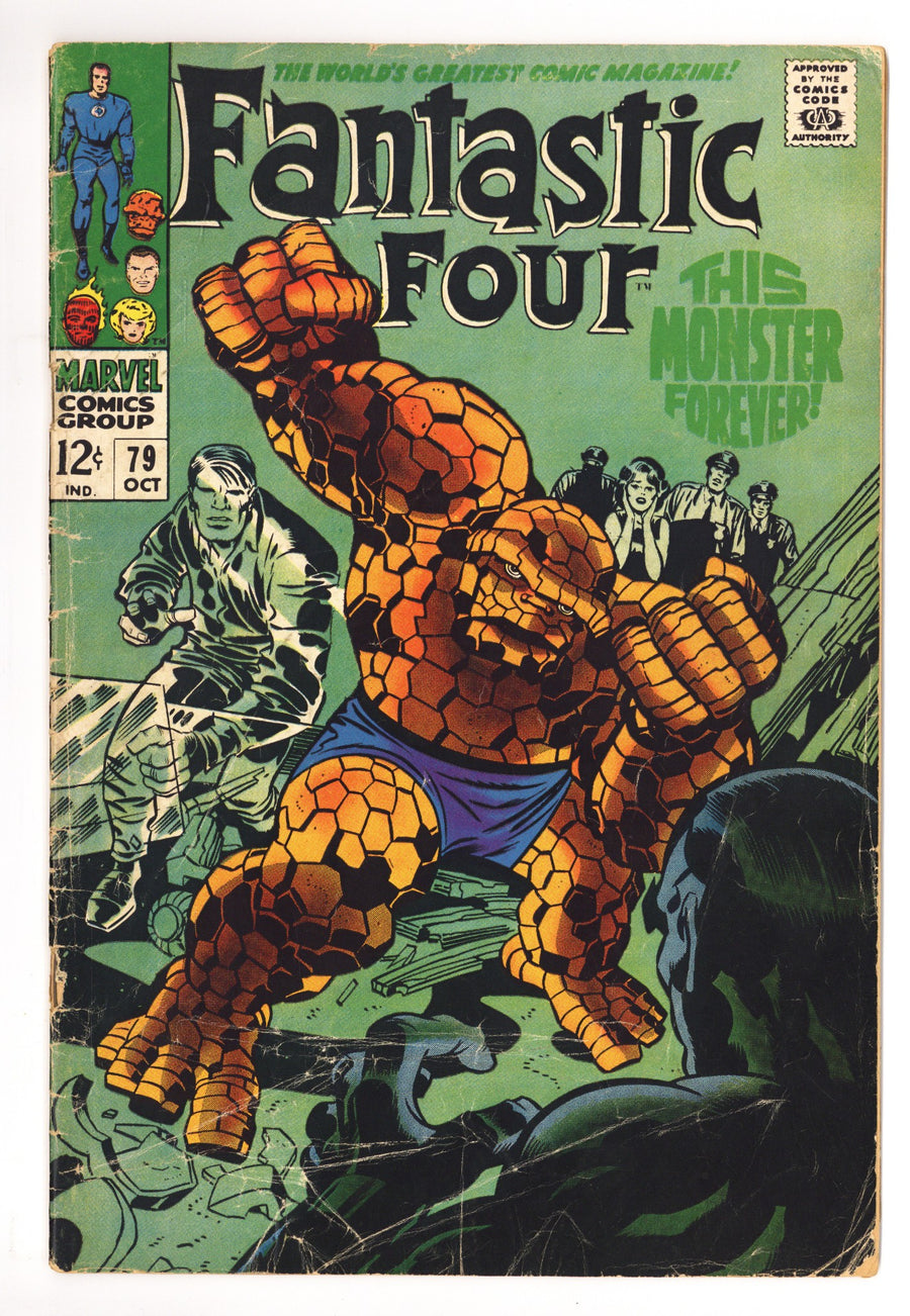 Fantastic Four Vol 1 79 GD+ (2.5) (1968) 