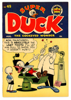 Super Duck Comics 45 VF+ (8.5) (1952) 