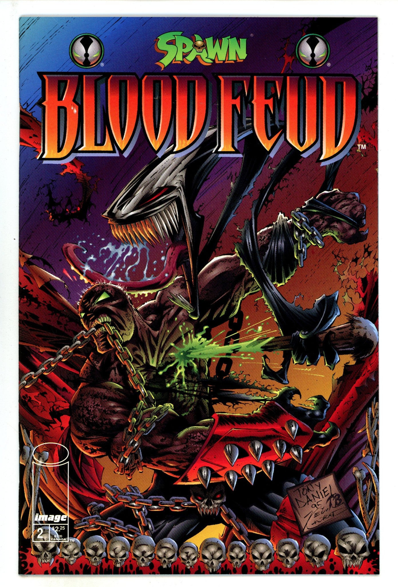 Spawn Blood Feud   2  High Grade   (1995)        
