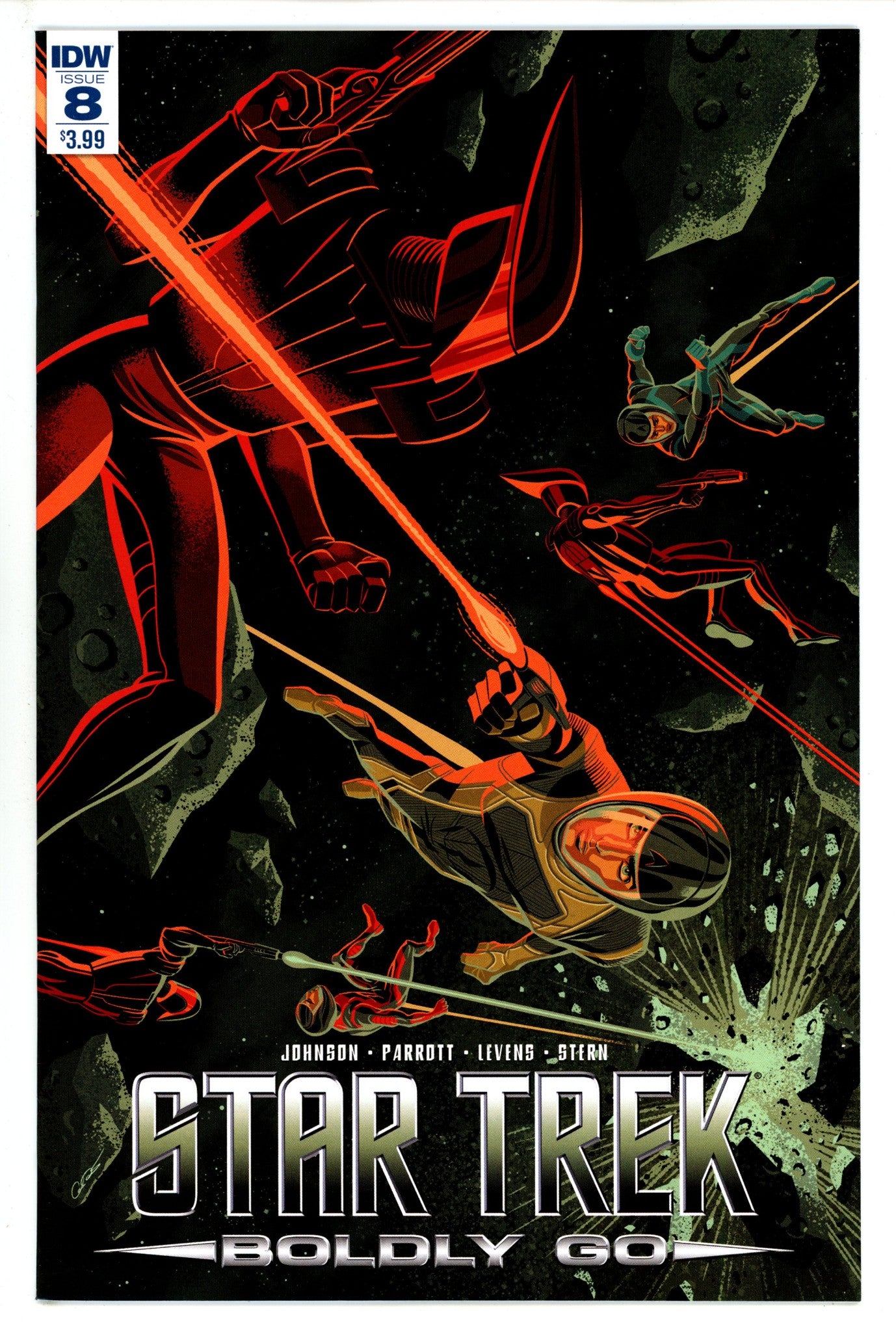 Star Trek: Boldly Go 8 High Grade (2017) 