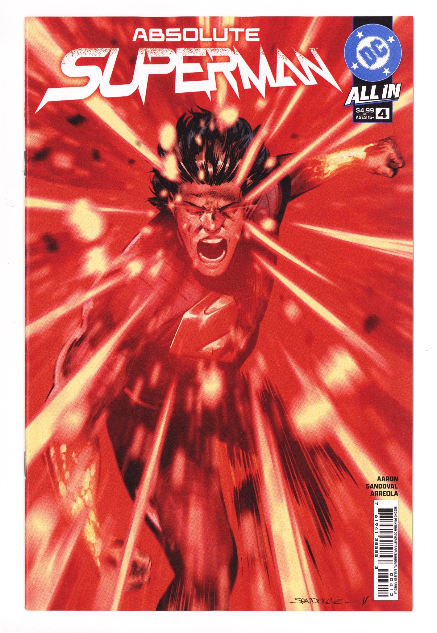 Absolute Superman 4 2Nd Print (2025)