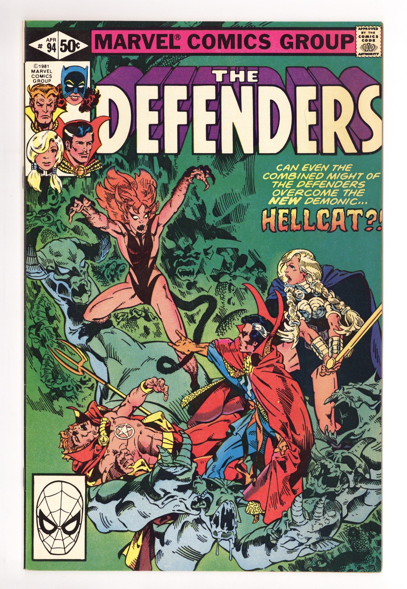 The Defenders Vol 1 94 Mid Grade (1981) 