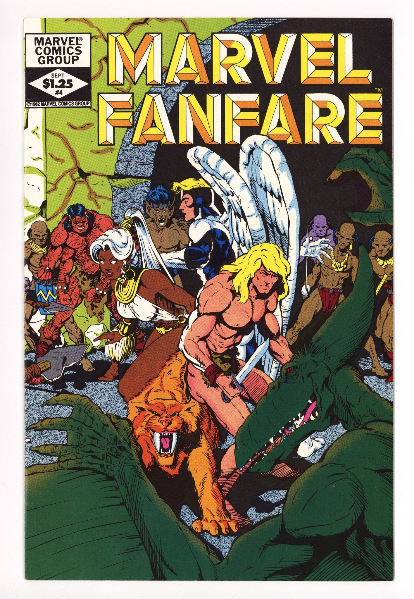 Marvel Fanfare 4 Mid Grade (1982) 