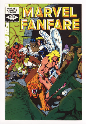Marvel Fanfare 4 Mid Grade (1982) 