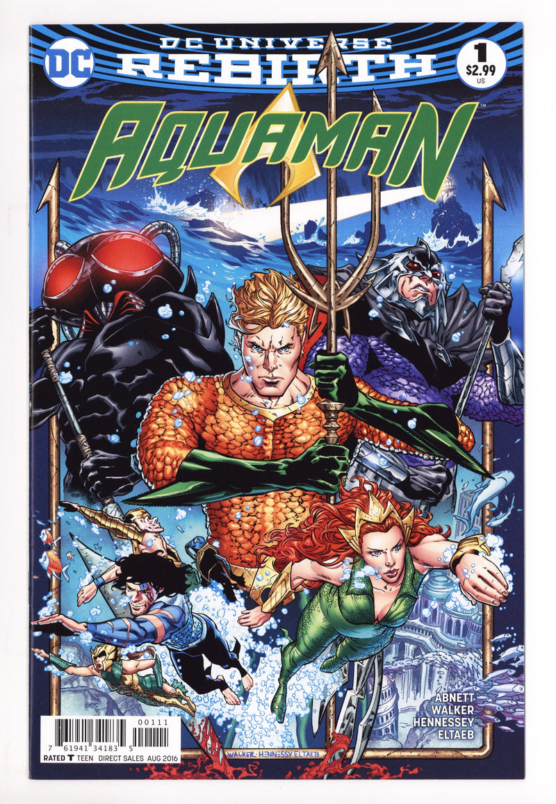 Aquaman Vol 8 1 High Grade (2016) 
