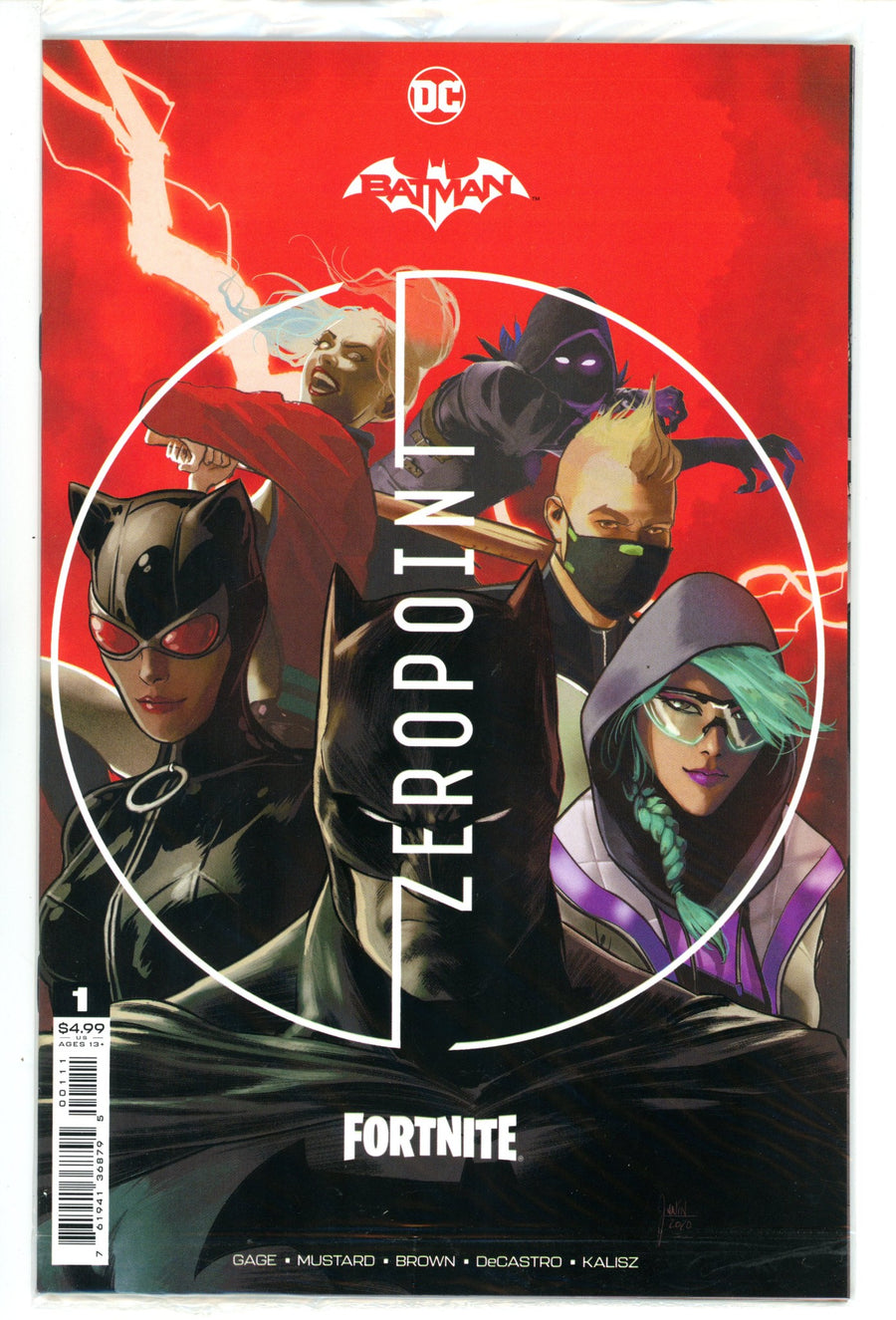 Batman / Fortnite: Zero Point 1 High Grade (2021) Sealed 