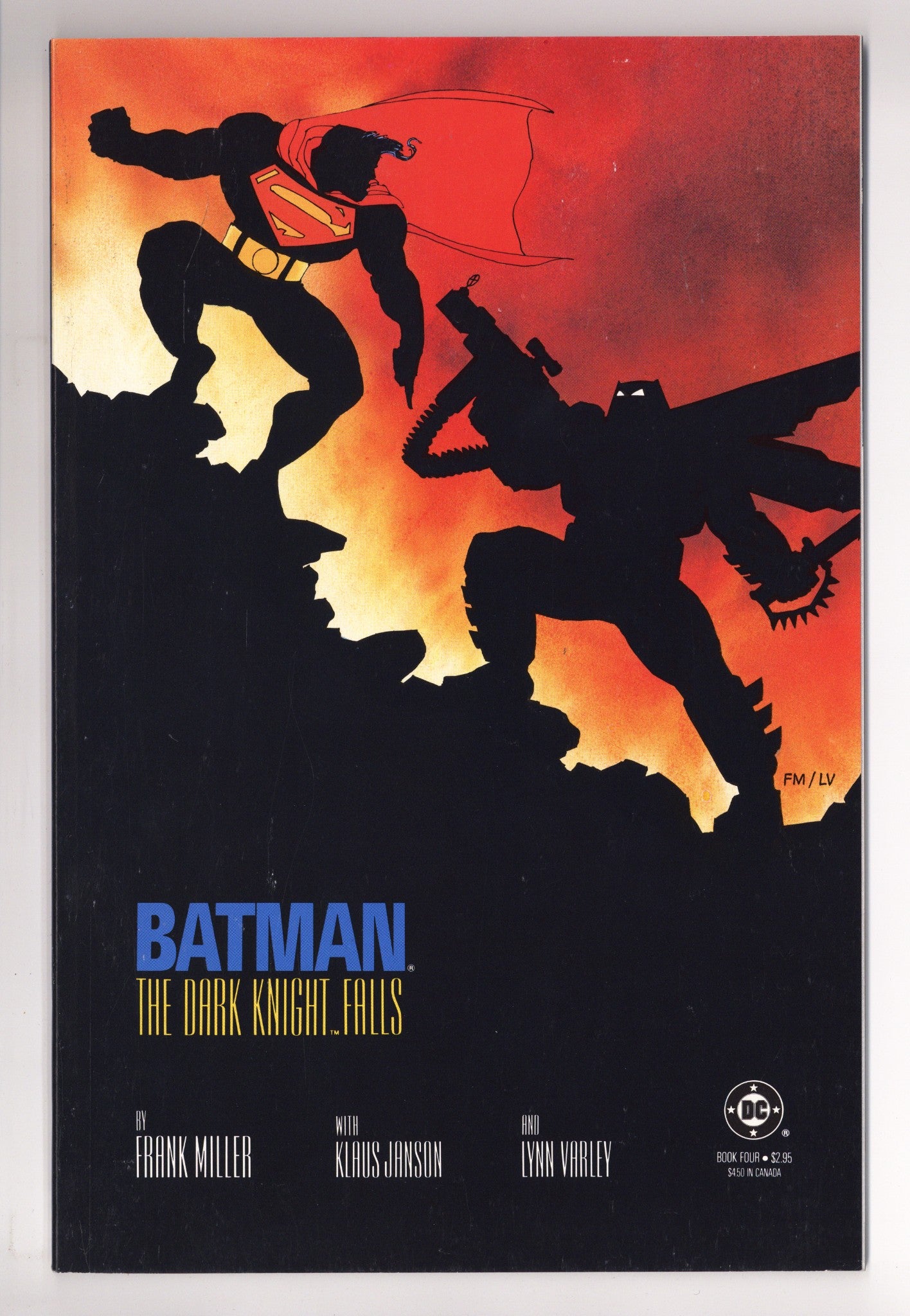 Batman: The Dark Knight 4 FN/VF (7.0) (1986) 