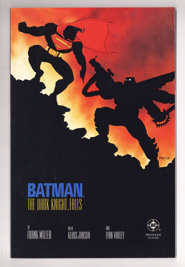 Batman: The Dark Knight 4 FN/VF (7.0) (1986)