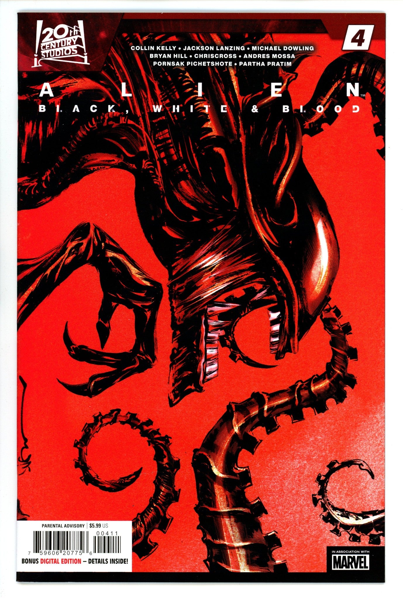 Alien Black And White Blood  4    (2024)