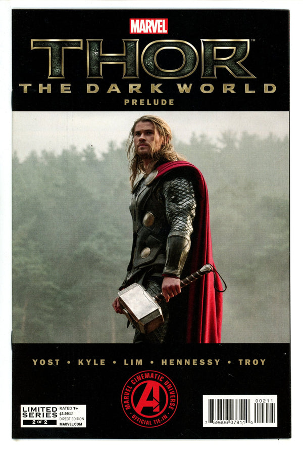 Marvel's Thor: The Dark World Prelude 2 NM (9.4) (2013)